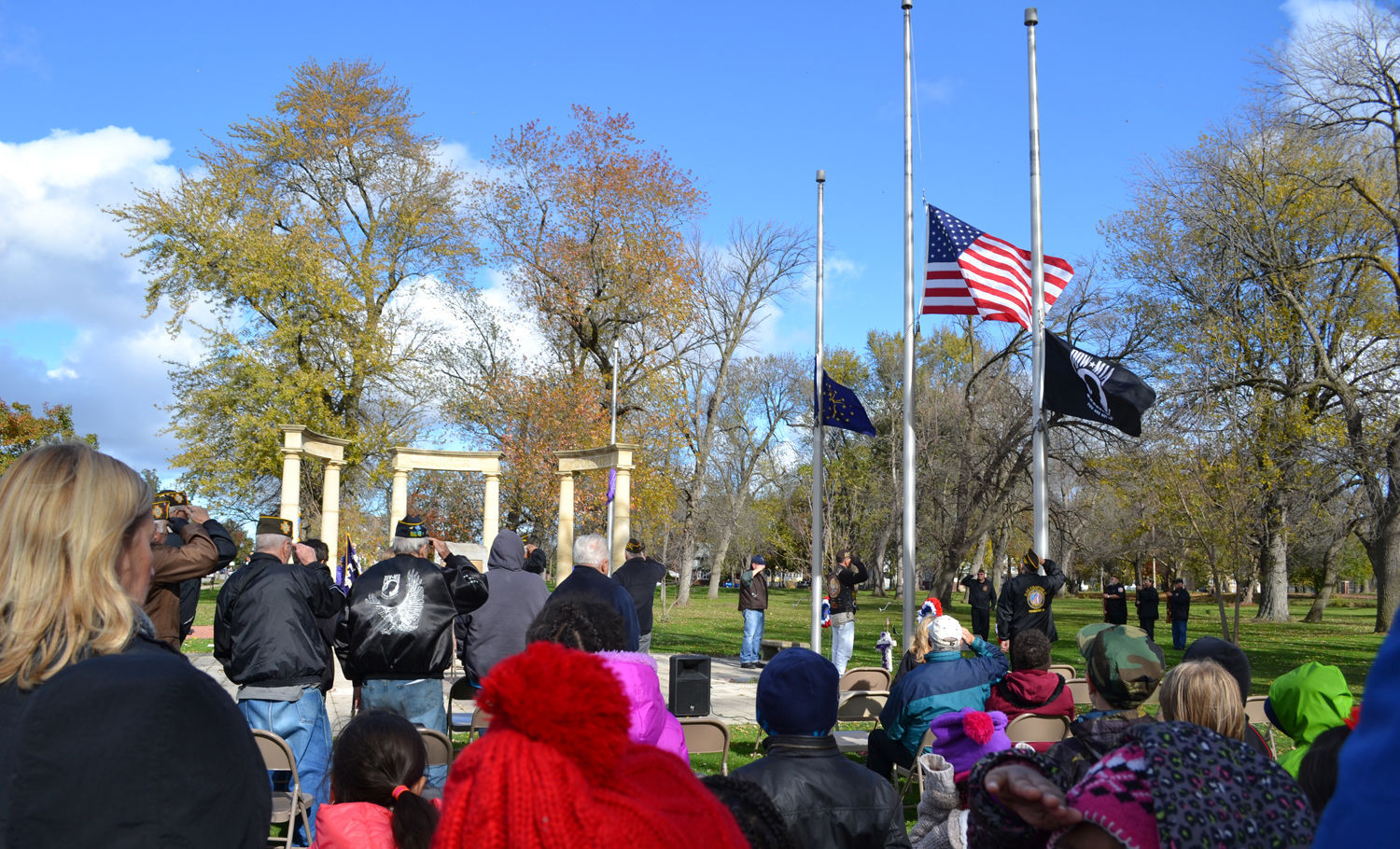 Montessori students honor, celebrate veterans